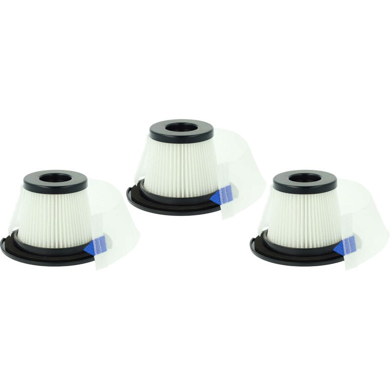 foto del prodotto vhbw set da 3x filtro compatibile con klarstein clean butler 4g silent 10033762 10033763 aspirapolvere a mano unit filtrante