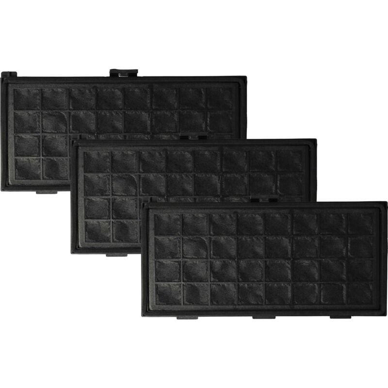foto del prodotto vhbw set da 3x filtro compatibile con miele s344i, s346i, s347i, s348i, s356i, s360 aspirapolvere filtro hepa anallergico