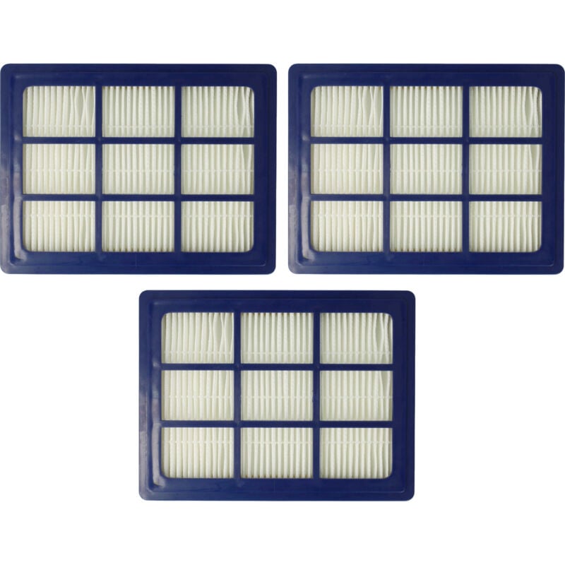 foto del prodotto vhbw set da 3x filtro compatibile con nilfisk gd10 hepa, gd5 hepa, gd5 hepa basic aspirapolvere filtro hepa anallergico
