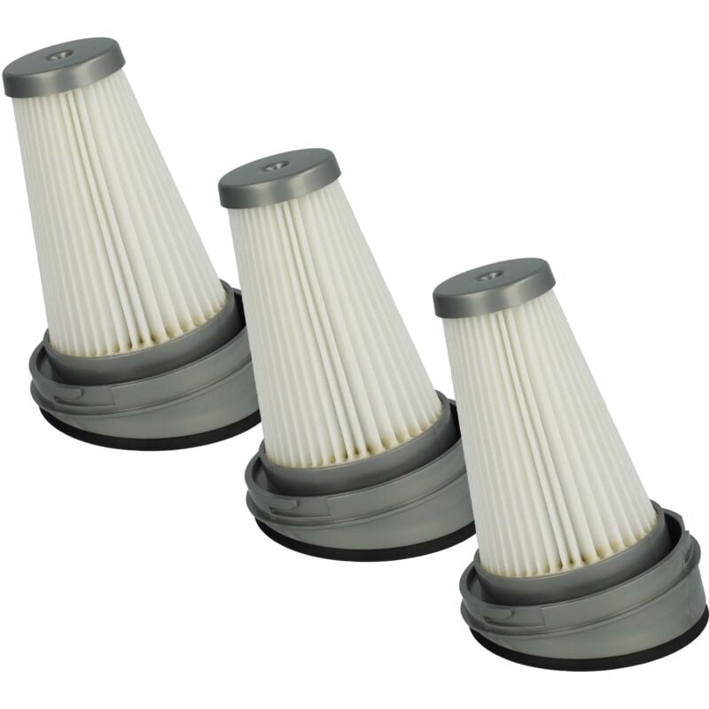 foto del prodotto vhbw set da 3x filtro compatibile con rowenta x pert 3.60 rh6973wo, x pert 3.60 rh6974wo aspirapolvere filtro hepa anallergico