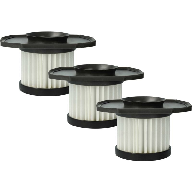 foto del prodotto vhbw set da 3x filtro compatibile con ryobi p718 18 volt one stick vac, p718b 18 volt one stick vac aspirapolvere filtro hepa anallergico
