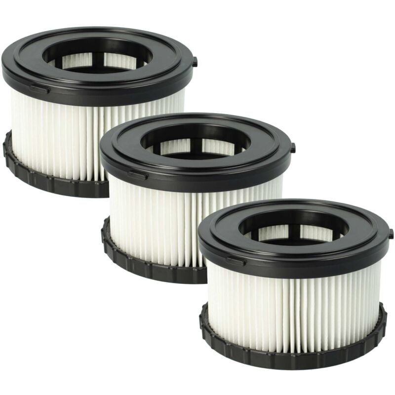 foto del prodotto vhbw set da 3x filtro sostituisce dewalt dc5151h, dc 5151 h per aspirapolvere filtro hepa anallergico