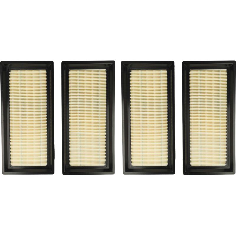 foto del prodotto vhbw set da 4x filtro compatibile con nilfisk alto attix 30 2h pc, 30 2m pc, 30 2m xc, 40 01 pc, 40 21 pc aspirapolvere filtro principale