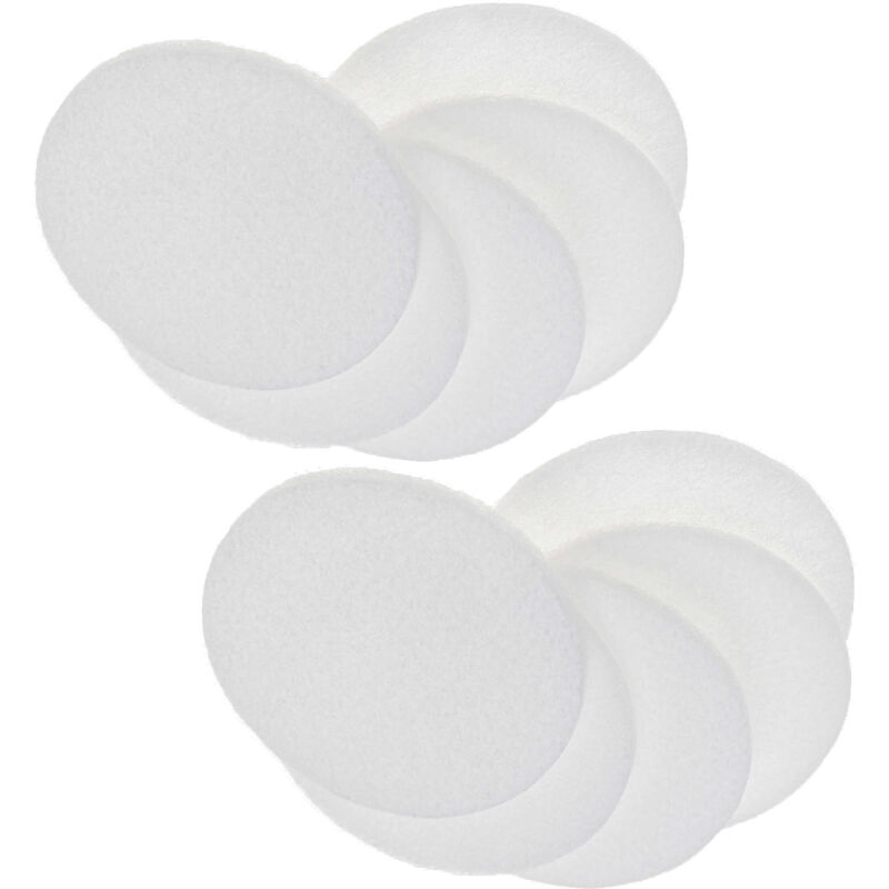 foto del prodotto vhbw set di 10x filtro salva motore compatibile con k rcher bv 5 1 bp, t 12 1, t 10 1, t 10 1 adv, t 10 1 advanced, bv 5 1 bp pack aspirapolvere