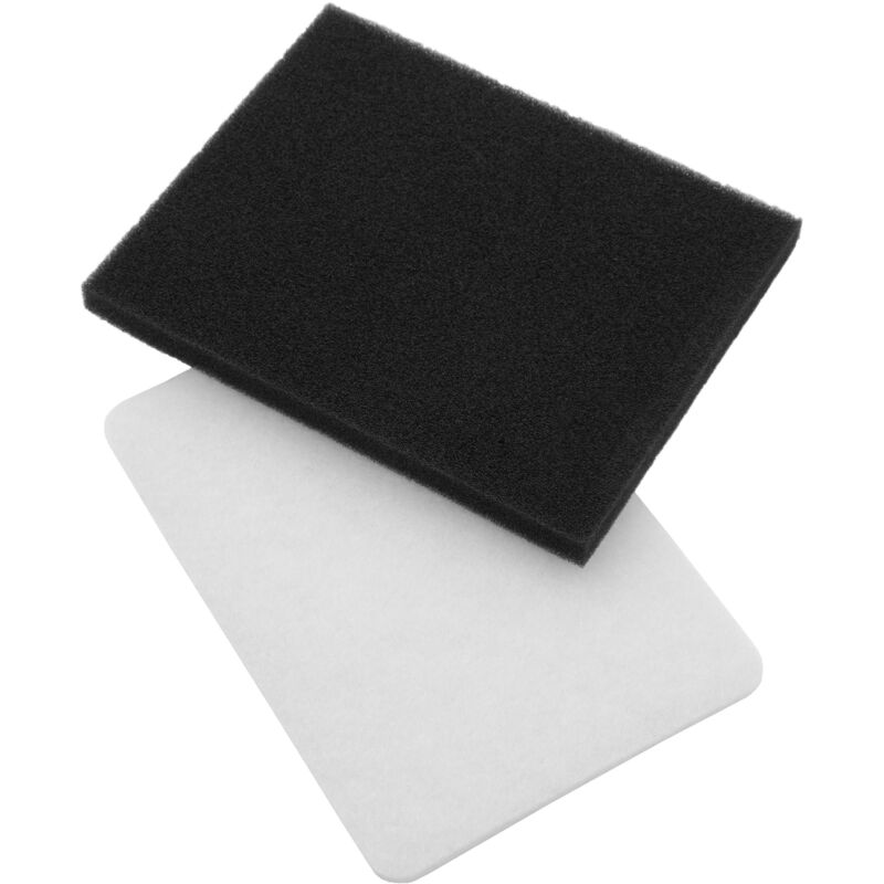foto del prodotto vhbw set di 2 filtri compatibile con dirt devil m2700 6, m2700 7, m2700 8, m2700 9 aspirapolvere filtro aria di scarico, filtro salva motore