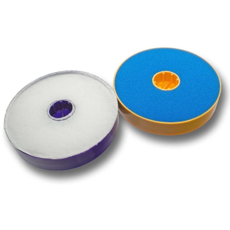 foto del prodotto vhbw set di 2 filtri compatibile con dyson dc05, dc08 aspirapolvere filtro pre motore, filtro hepa post motore