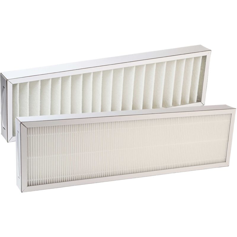 foto del prodotto vhbw set di 2x filtri sostituisce pluggit apfg4 460, apfgf7 460 per sistema di ventilazione filtri g4 f7, bianco