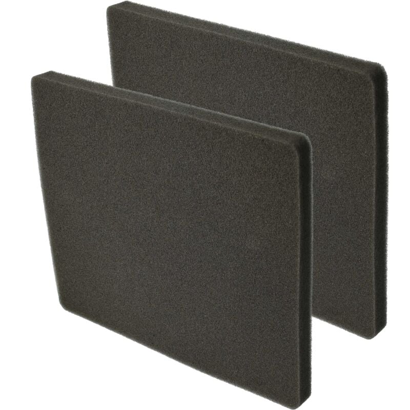 foto del prodotto vhbw set di 2x filtro compatibile con electrolux acx6209 910286655 aspirapolvere filtro aria di scarico in spugna , nero