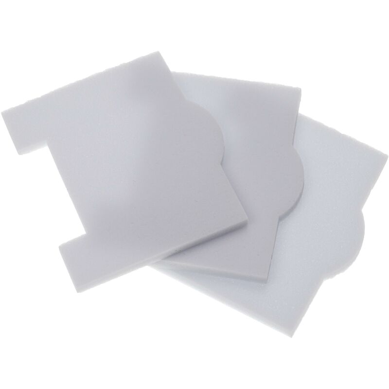 foto del prodotto vhbw set di 3x filtro compatibile con k rcher nt 35 1 tact te m, nt 35 1 tact te, nt 360 xpert aspirapolvere filtro in spugna