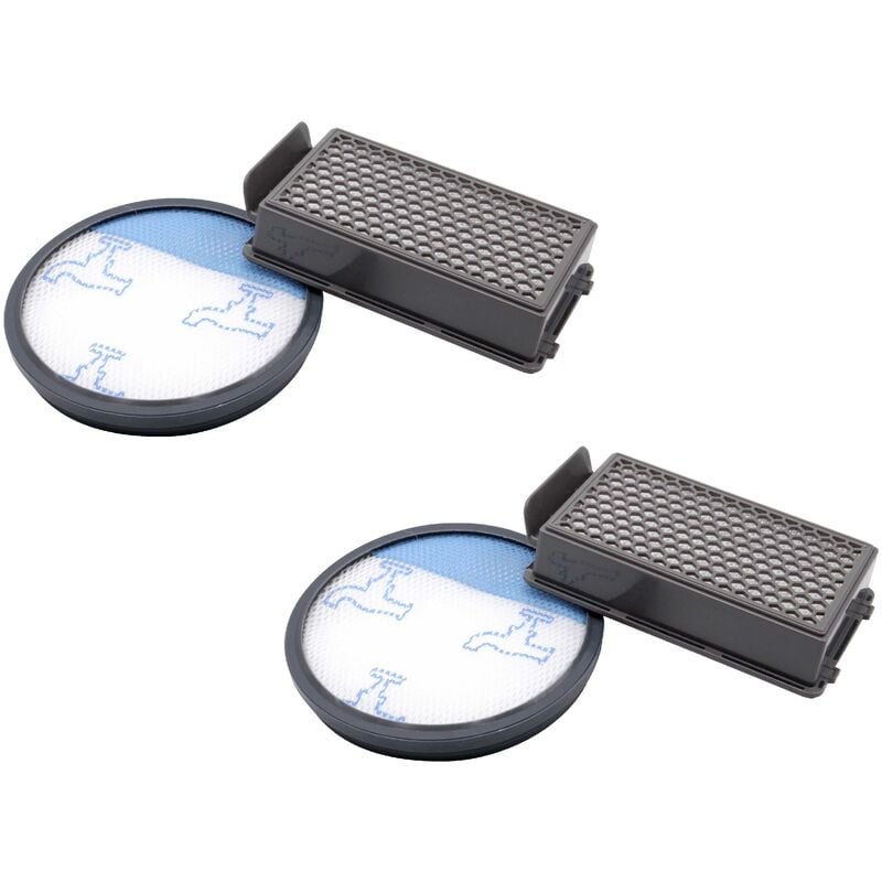 foto del prodotto vhbw set di 4 filtri compatibile con aspirapolvere rowenta ro3718ea, ro3724ea, ro3731ea, ro3753ea, ro3786ea, ro3798ea hepa filtro aria di scarico,