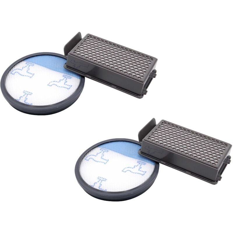 foto del prodotto vhbw set di 4 filtri compatibile con aspirapolvere rowenta ro3953ea, ro3955ea, ro3969ea, ro3985ea, ro3995ea hepa filtro aria di scarico filtro