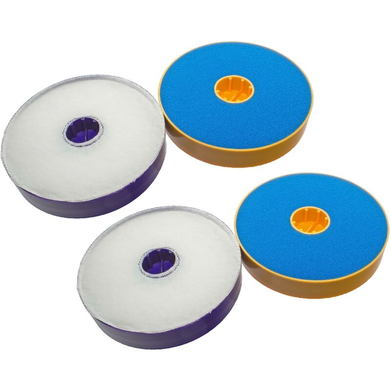 foto del prodotto vhbw set di 4 filtri sostituisce dyson 900228 01, 905401 01 per aspirapolvere 4x filtro filtro pre motore, filtro hepa post motore 