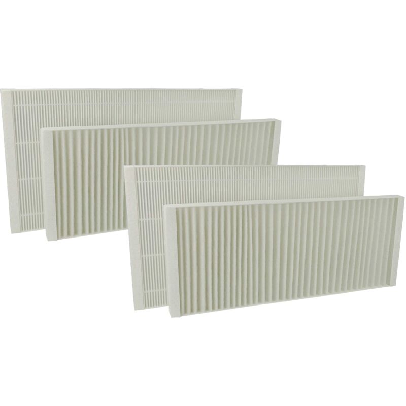 foto del prodotto vhbw set di 4x filtri compatibile con viessmann hr h32s a280, h32s b280 sistema di ventilazione filtri g4 f7, bianco