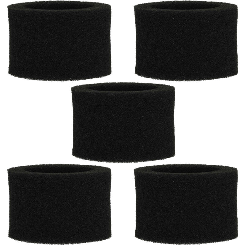 foto del prodotto vhbw set di 5x filtro compatibile con severin hv 7158, hv 7159, hv 7160, hv 7165 aspirapolvere filtro in spugna