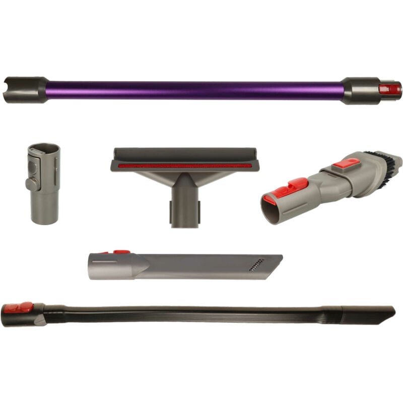 foto del prodotto vhbw set di accessori da 6 pzz. compatibile con dyson v11 absolute pro generation 2019, absolute extra pro aspirapolvere lilla