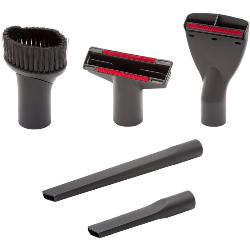 foto del prodotto vhbw set di bocchette 5 pezzi compatibile con k rcher nt 14 1 classic, nt 22 1 ap l, nt 22 1 ap te l, nt 25 1 ap aspirapolvere