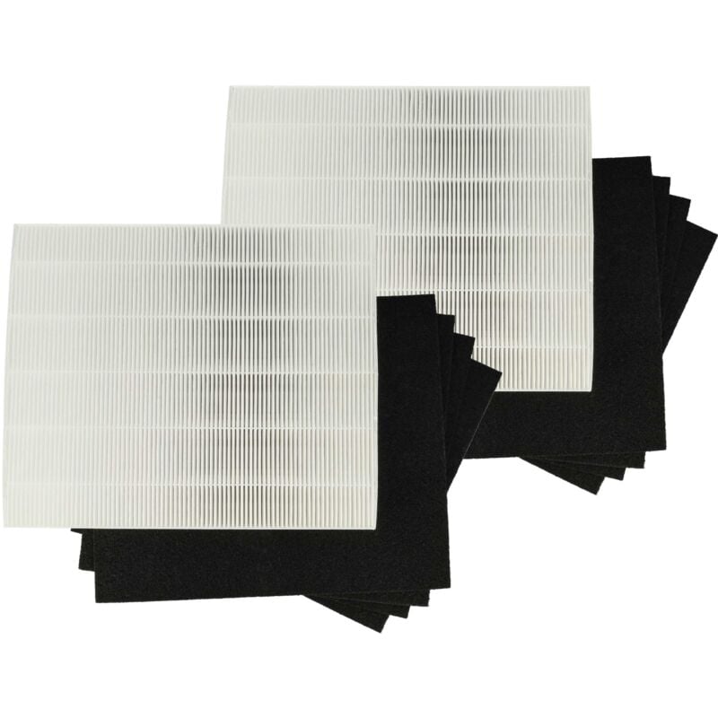 foto del prodotto vhbw set di filtri 10 pezzi compatibile con winix p150 purificatore d aria filtro ai carboni attivi, filtro hepa