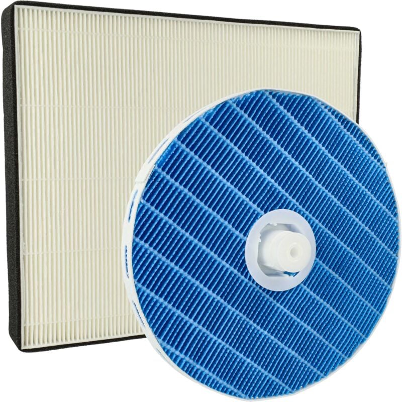 foto del prodotto vhbw set di filtri 2 pezzi compatibile con philips hu5930 10 purificatore d aria purificatore d aria elemento umidificante, filtro