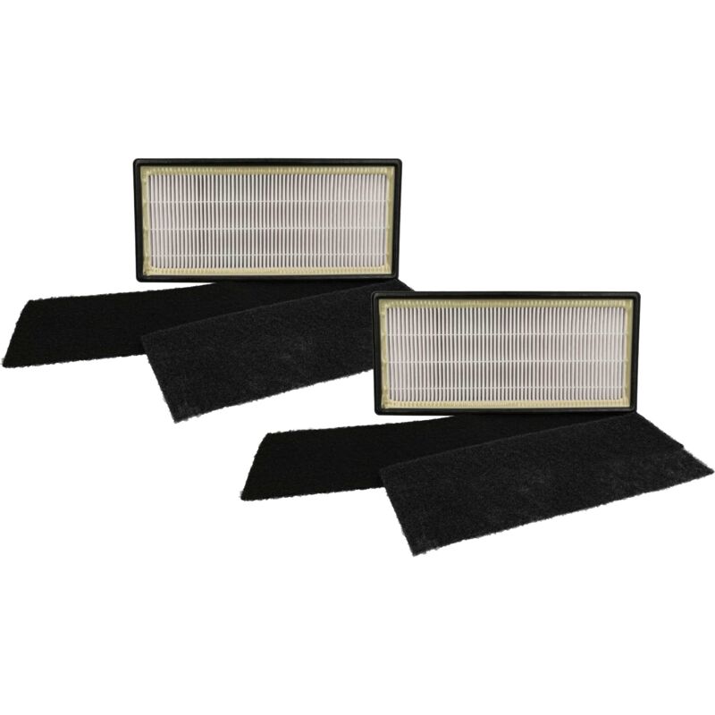 foto del prodotto vhbw set di filtri 4 pezzi compatibile con honeywell w 9071e, hap 16200e purificatore d aria prefiltro, carbone attivo hepa