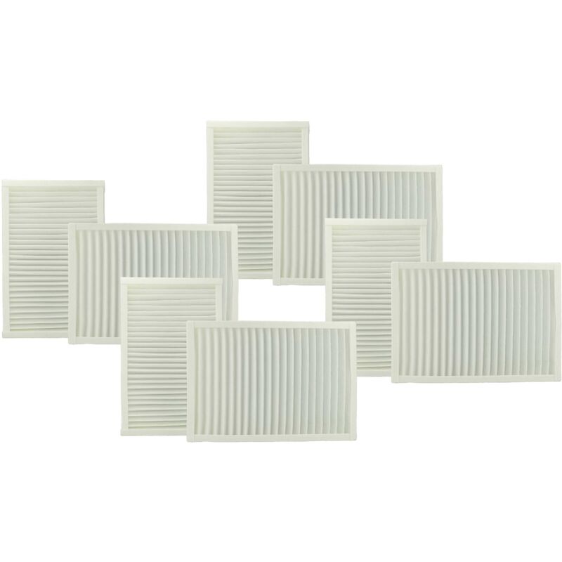 foto del prodotto vhbw set di filtri 8 pezzi compatibile con viessmann vitovent 200 c unit di ventilazione filtro aria di scarico g4 , filtro aria di mandata