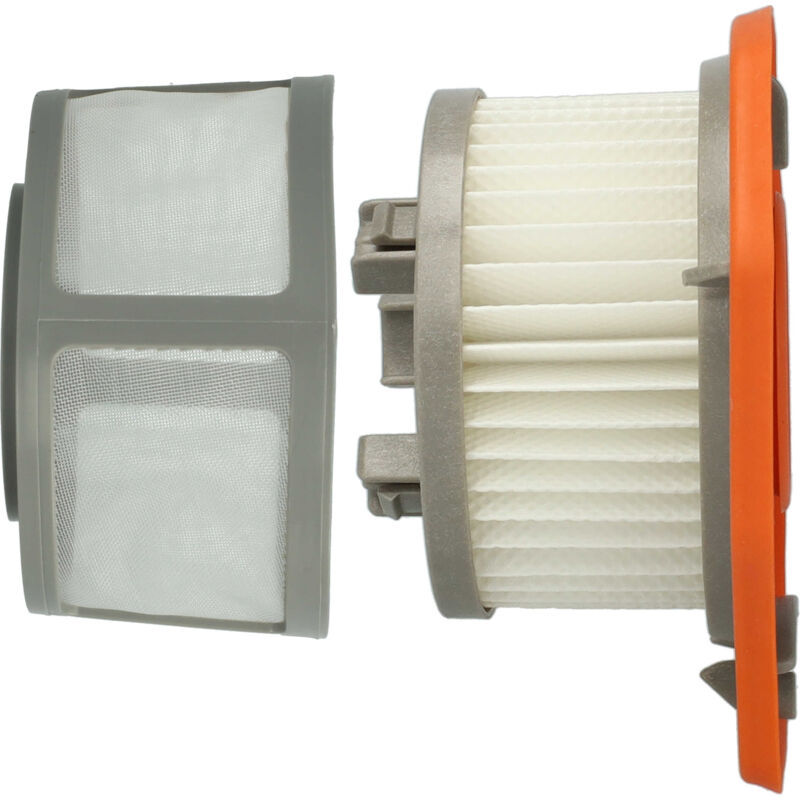 foto del prodotto vhbw set di filtri compatibile con k rcher hv 1 1 bp as, hv 1 1 bp as pack, hv 1 1 bp cs aspirapolvere 2x filtro filtro cartucce, pre filtro 