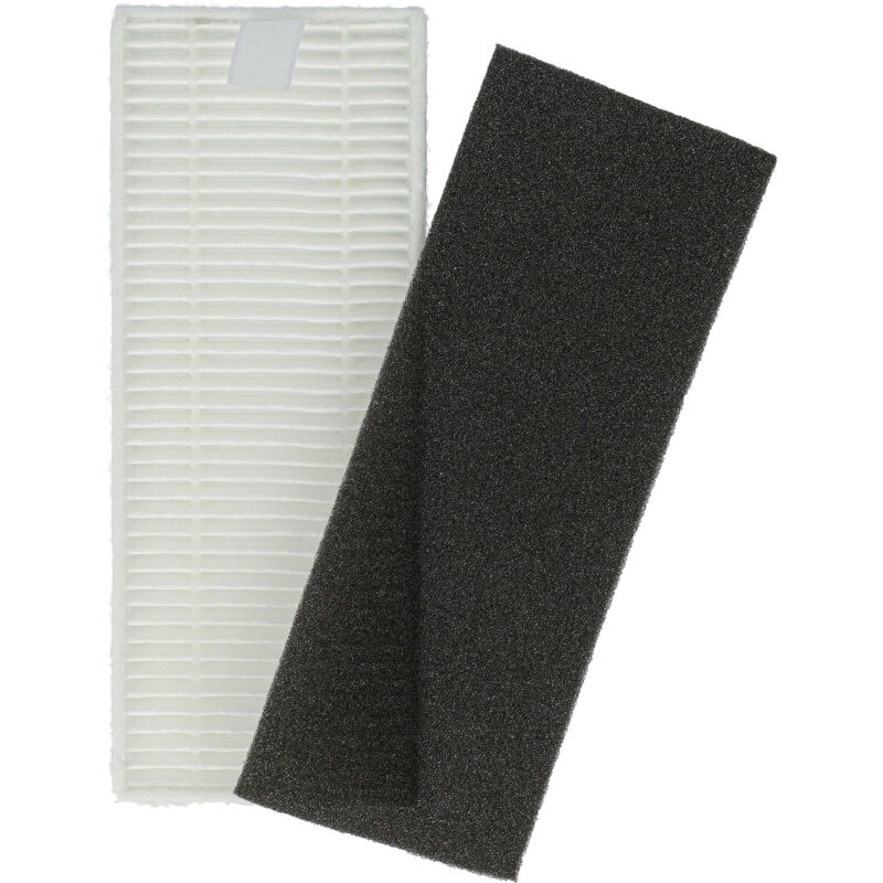 foto del prodotto vhbw set di filtri compatibile con rowenta x plorer serie 45 aqua rr8277wh aspiratore 2x filtro di ricambio filtro, filtro in spugna 
