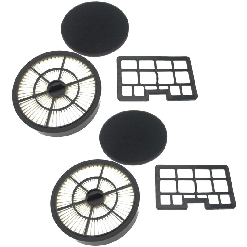 foto del prodotto vhbw set di filtri compatibile con singer svct 4020 aspirapolvere 4x filtro filtro aria di scarico, filtro combi hepa spugna 
