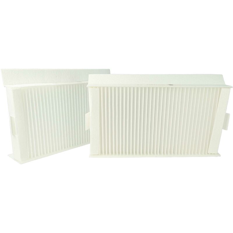 foto del prodotto vhbw set di filtri compatibile con wernig comfortvent g90 180 sistema di ventilazione filtri g4 f7 2 pzz. , 24 x 12 x 5 cm, bianco
