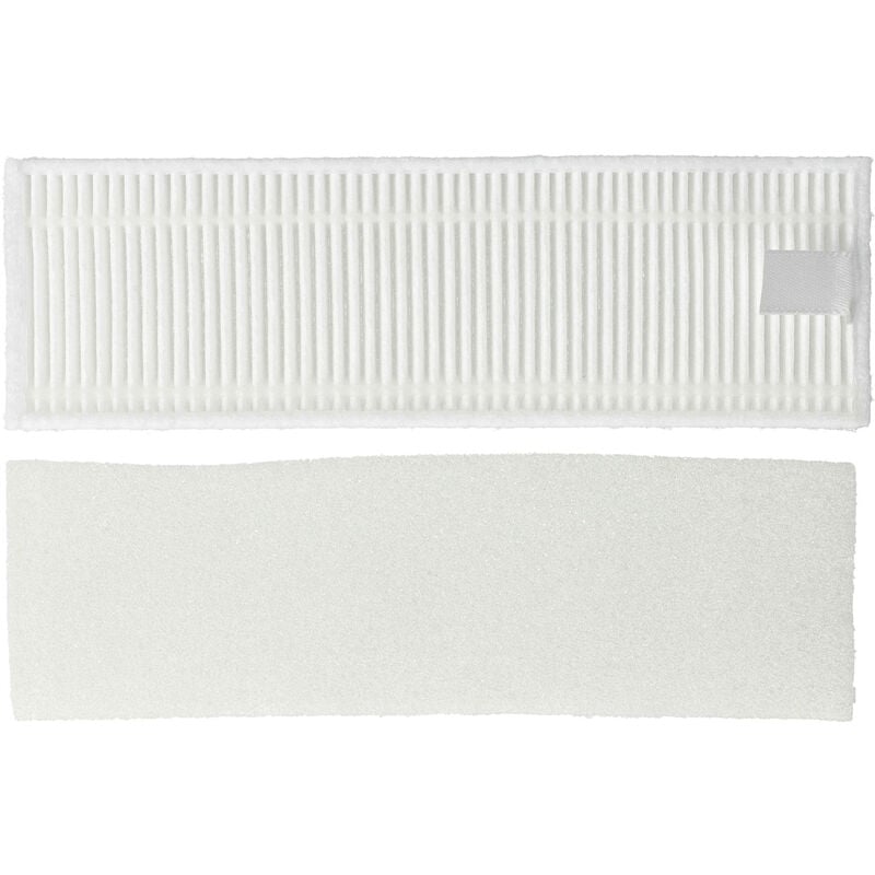 foto del prodotto vhbw - set di filtri compatibile con xiaomi mijia g1 robot aspirapolvere - 2x filtro di ricambio filtro hepa, filtro in spugna