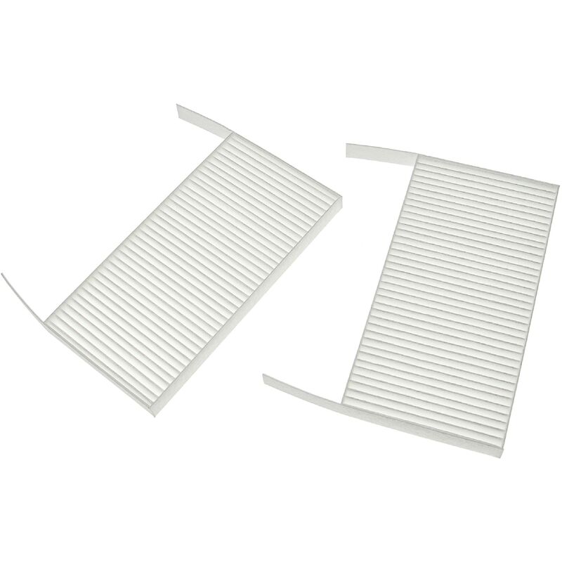 foto del prodotto vhbw set di filtri compatibile con zehnder comfoair 70 sistema di ventilazione filtri dell aria g4 f7 2 pezzi , 19 x 10 x 3 cm, bianco
