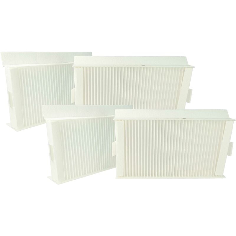 foto del prodotto vhbw set di filtri compatibile con zehnder comfod 180 sistema di ventilazione filtri g4 f7 4 pzz. , 24 x 12 x 5 cm, bianco