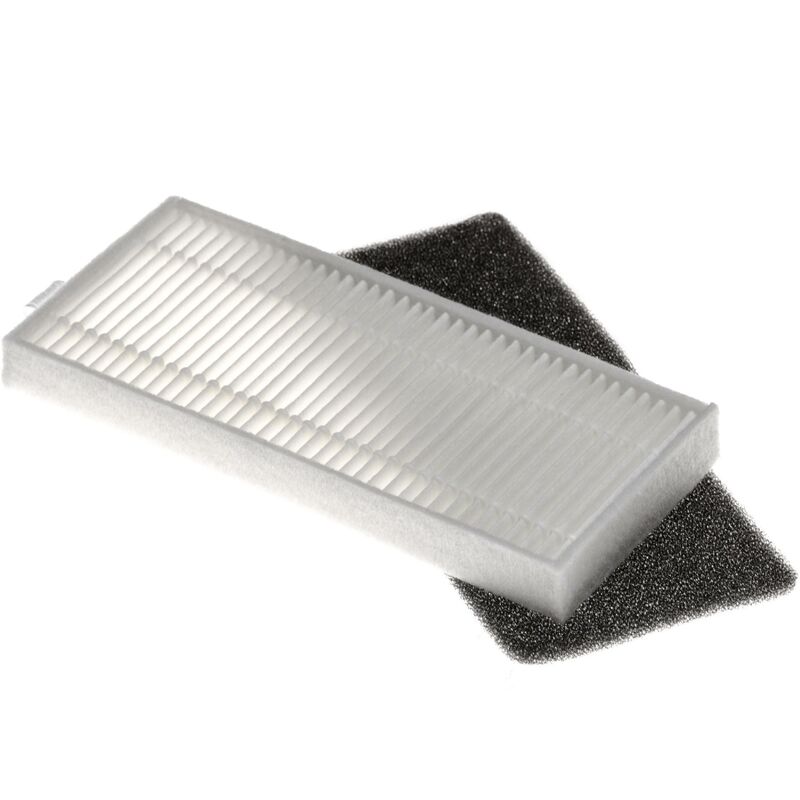 immagine 0 del prodotto vhbw set di filtri sostituisce ecovacs bs280 per robot aspirapolvere 2x filtro di ricambio filtro hepa, filtro in spugna 