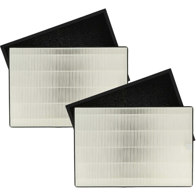 foto del prodotto vhbw set di filtri sostituisce ideal 8736001 per purificatore d aria filtro ai carboni attivi, filtro hepa