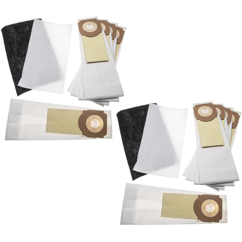 foto del prodotto vhbw set di sacchetti carta filtro da 14 pzz compatibile con hoover athyss as70 as10011, as70 as15011, as70 as20011, as70 as25011 aspirapolvere