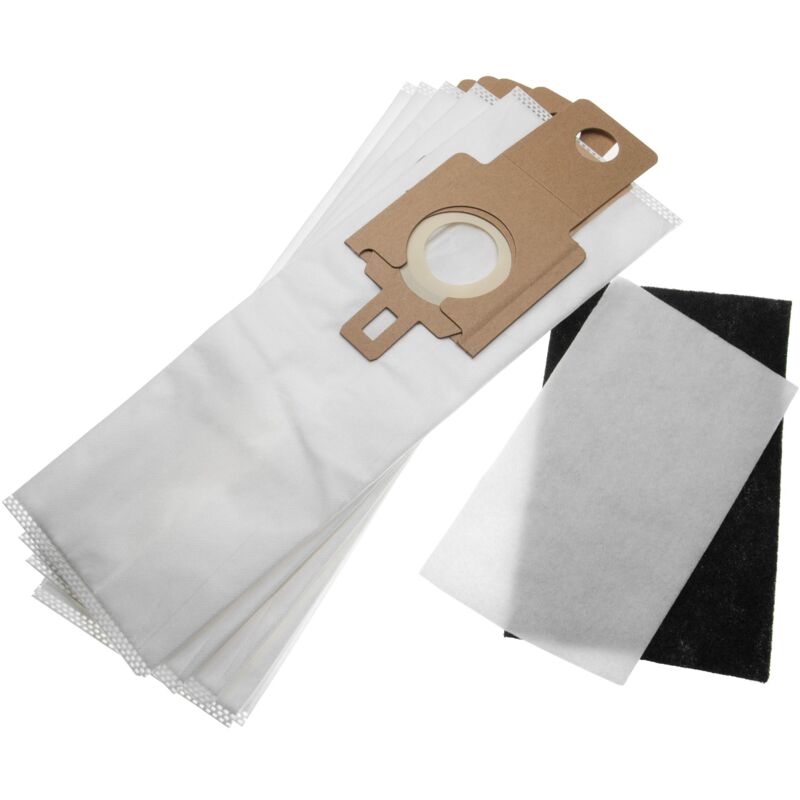 foto del prodotto vhbw set di sacchetti microfibra filtro da 6 pzz. compatibile con hoover pu2130 001, pu71 en01001, pu71 pu01001 aspirapolvere