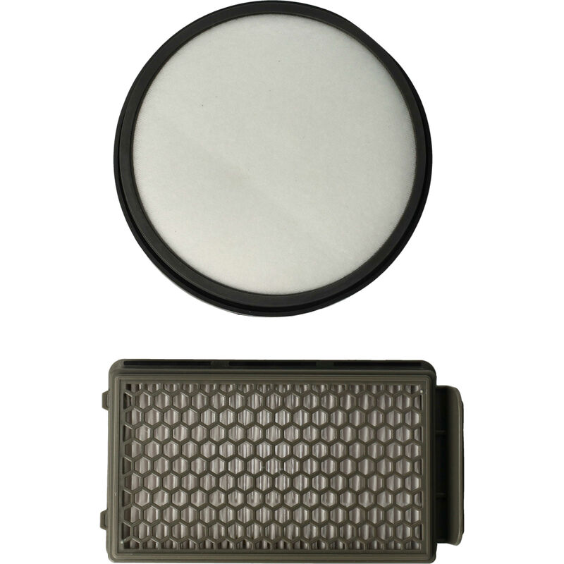 foto del prodotto vhbw set filtri compatibile con rowenta ro3759ea, ro3799ea, ro3923ea, ro3927ea, ro3951ea, ro3953ea aspirapolvere 2x filtri sostituisce filtro