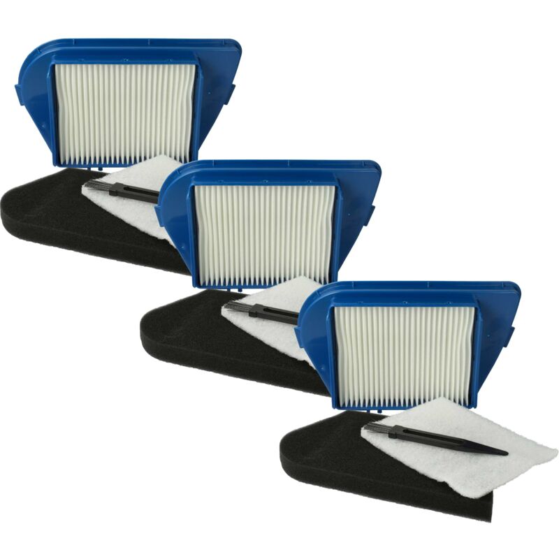 foto del prodotto vhbw set filtri spazzola 12 pzz. compatibile con rowenta ro 3467 t14 q0, ro 3469014 q0, ro 3486014 q0, ro 3463 x14 q0, ro 3463 y14 q0
