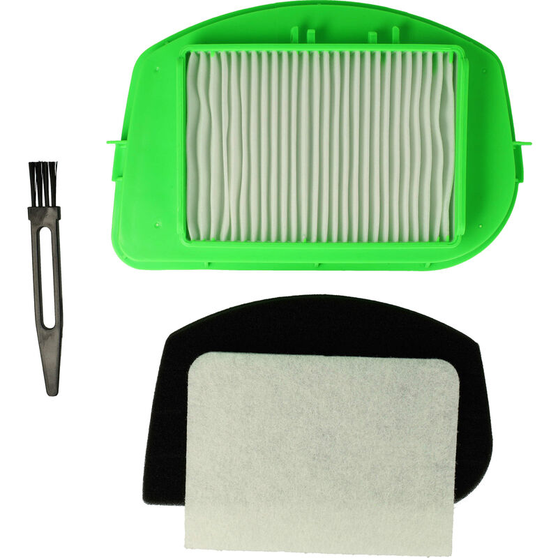 foto del prodotto vhbw set filtri spazzola 4 pzz. compatibile con moulinex mo251258 4q1, mo2512pa 4q0, mo2512pa 4q1, mo2521pa 4q0, mo252201 4q0 aspirapolvere