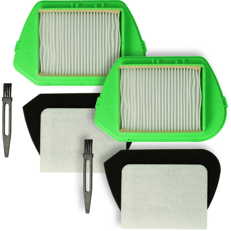 foto del prodotto vhbw set filtri spazzola 8 pzz. compatibile con moulinex mo5325pa 4q0, mo5334pa 4q0, mo5335pa 4q0, mo5339pa 4q0, mo534501 4q0, mo5345pa 4q0,