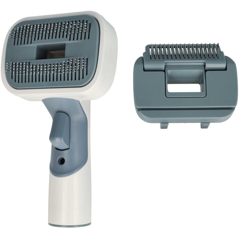 foto del prodotto vhbw spazzola 2 in 1 per peli di animali compatibile con rowenta ro 1071 r1410, ro 1071 fb 410 per 32 mm connettore, autopulente