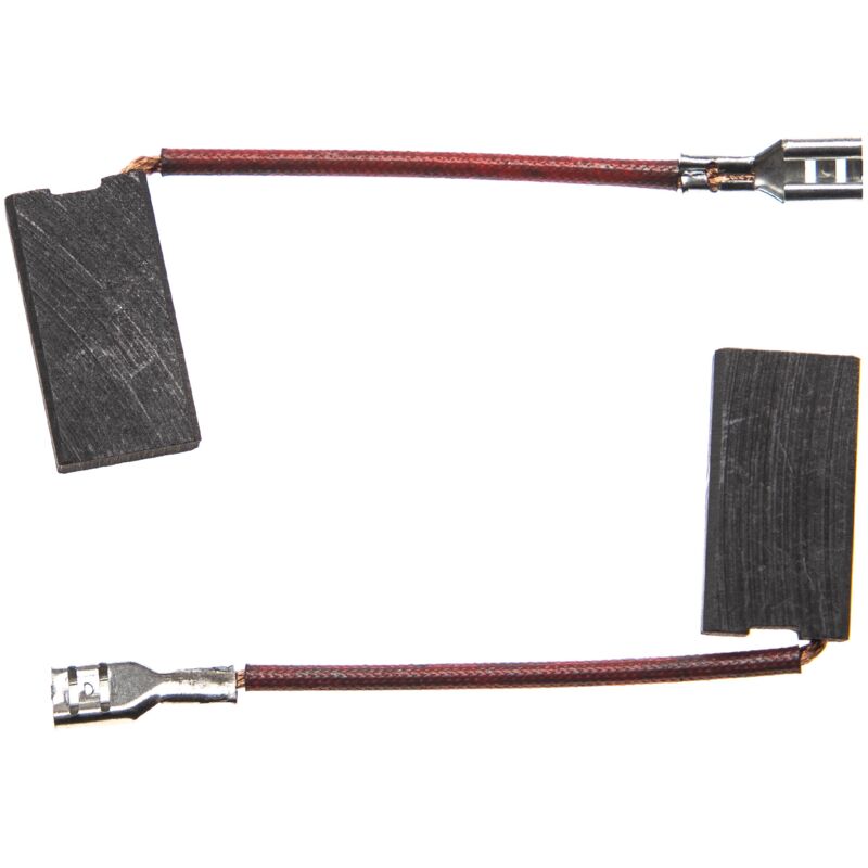 foto del prodotto vhbw spazzola carbone compatibile con elu dt53ea typ 1, dt53eb typ 2, eag 202 a typ 1 utensile elettrico spazzola motore, 24 x 12,5 x 6,3 mm