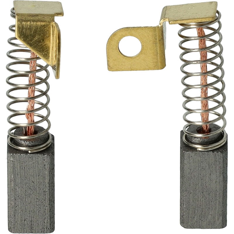 foto del prodotto vhbw spazzola in carbone 12,2 x 6,3 x 6,3mm compatibile con flex ws 702 ve, brl p720 utensile elettrico, smerigliatrice a collo lungo molla