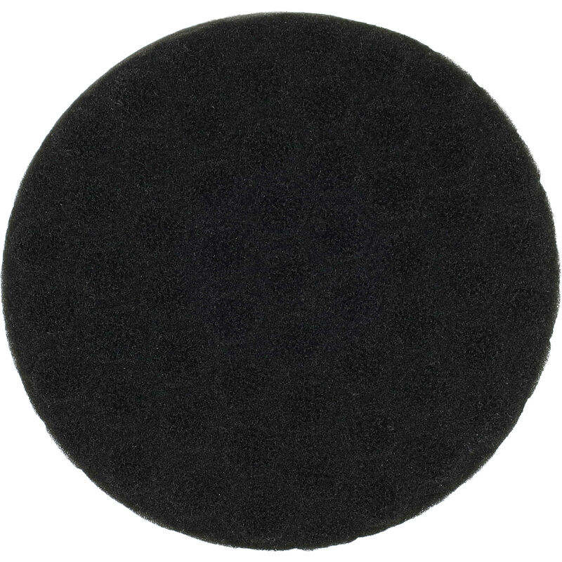 foto del prodotto vhbw spugna per lucidatura compatibile con aeg levigatrice rotorbitale e orbitale 15 cm diametro, durezza bassa, nero bianco
