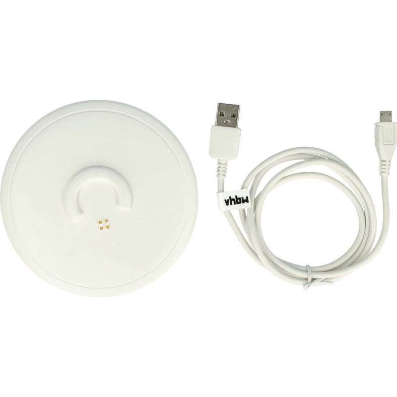 foto del prodotto vhbw stazione di ricarica compatibile con bose soundlink revolve, revolve altoparlanti incl. cavo micro usb, bianco