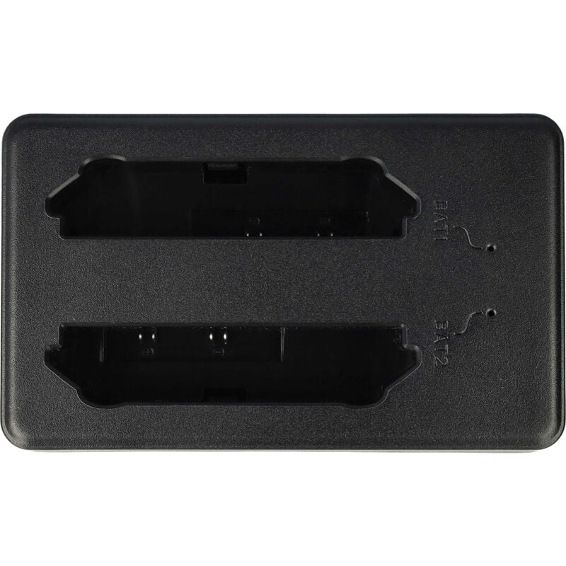 foto del prodotto vhbw stazione di ricarica doppio compatibile con motorola sac tc7x 4btyc1, tc700h, tc700k, tc700, tc70 palmare barcode scanner nero