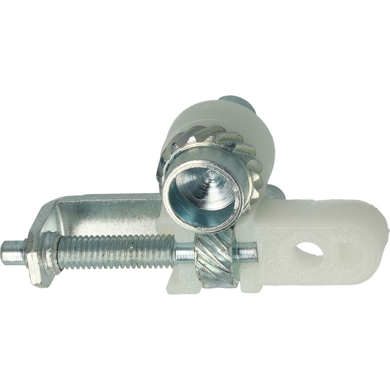 foto del prodotto vhbw tendicatena compatibile con stihl ms 251, ms 250 motosega laterale, plastica ferro, 27 g bianco argento