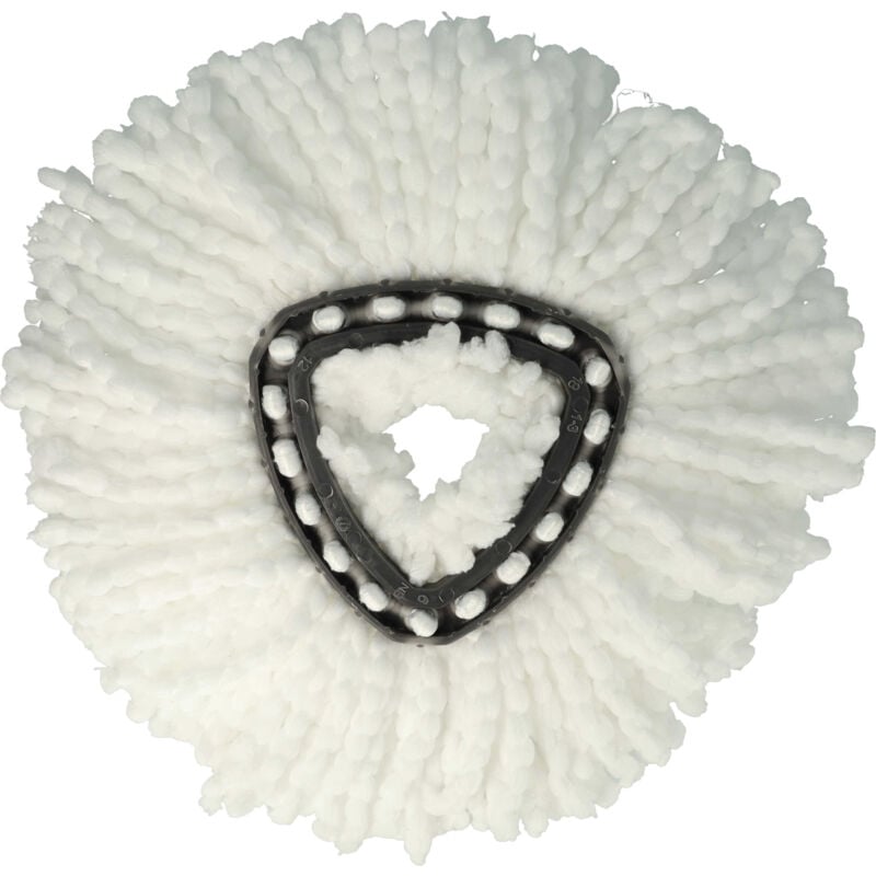 foto del prodotto vhbw testina pulente sostituisce vileda 152623, 152545 per mocio, lavapavimenti microfibra, bianco
