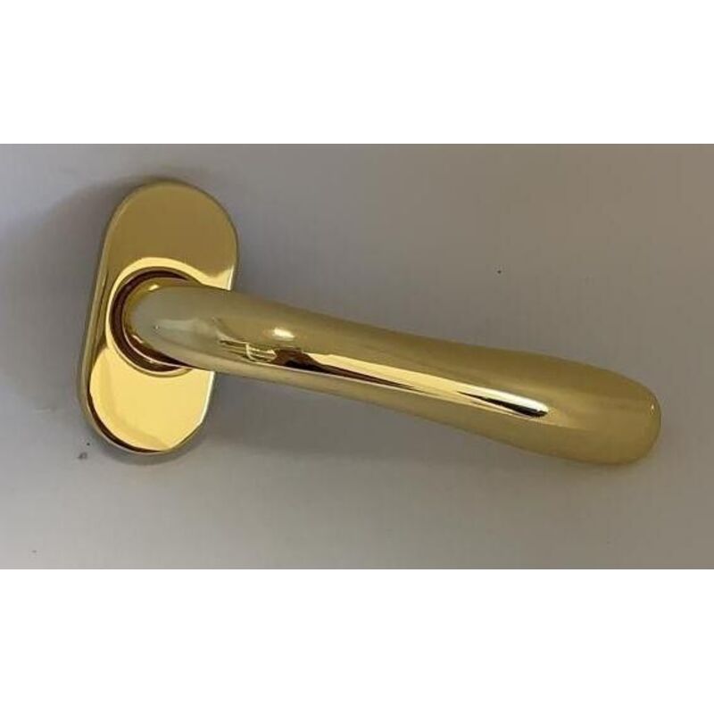 foto del prodotto vi.tel. mezza maniglia serie amalfi base ovale impugnatura destra colore oro lucido