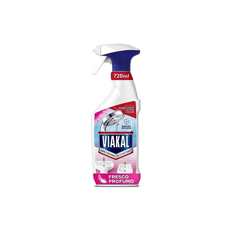 foto del prodotto viakal anticalcare spray da 720ml fresco profumo