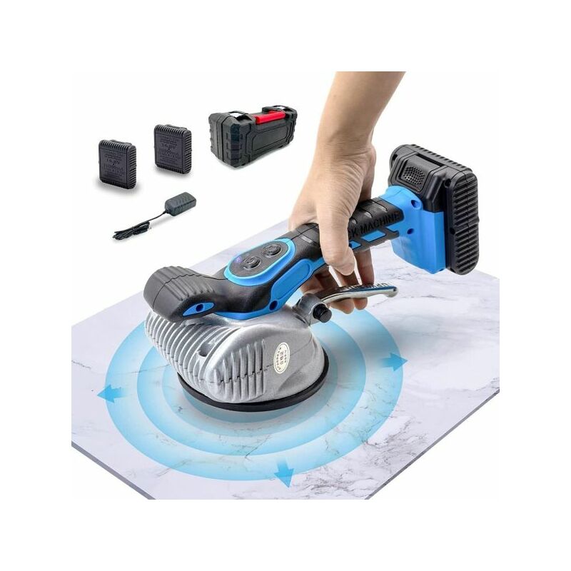 foto del prodotto vibratore per piastrelle a batteria livellatrice piastrellatrice ventosa re10026